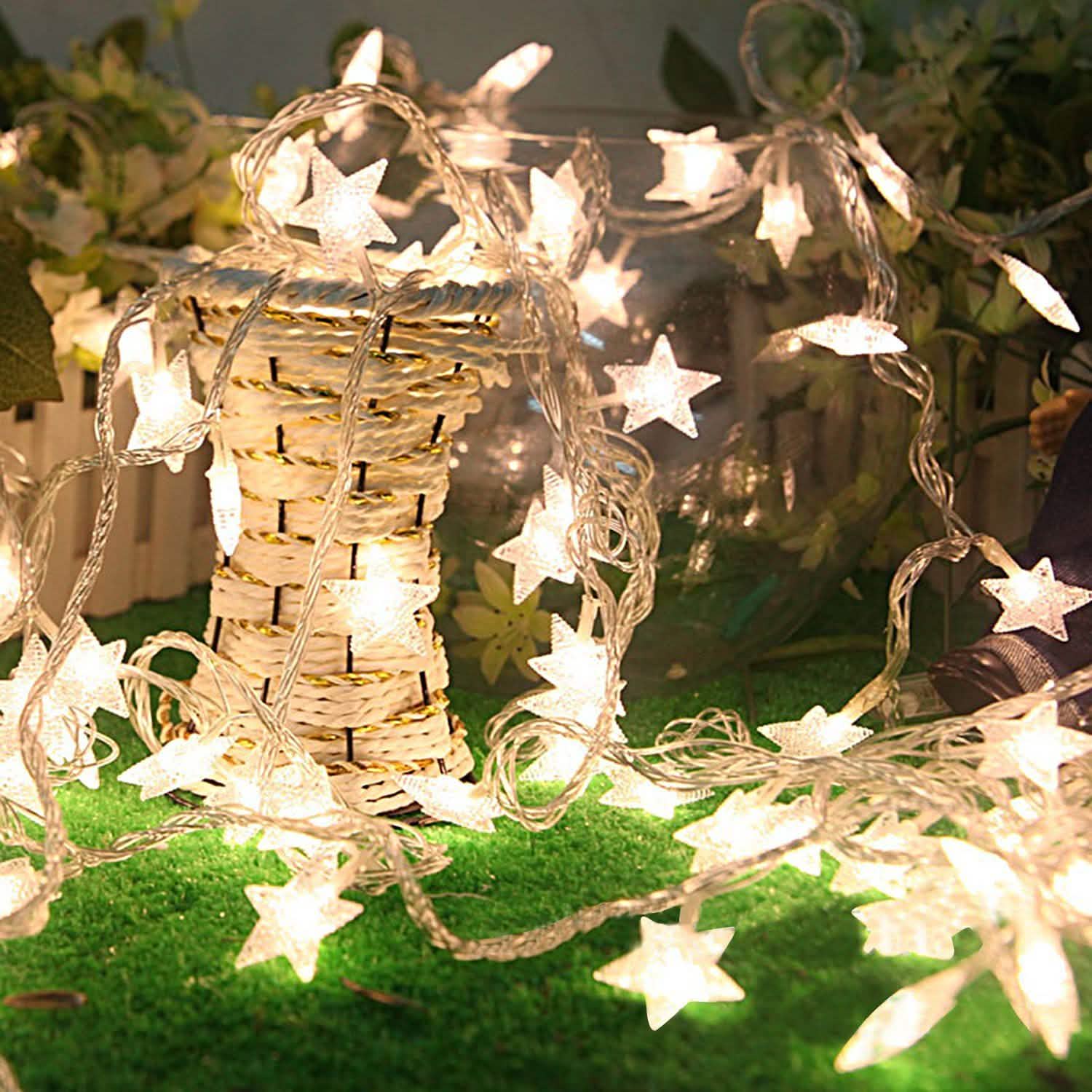 40-LED 13.12FT Star Fairy Lights DailySale