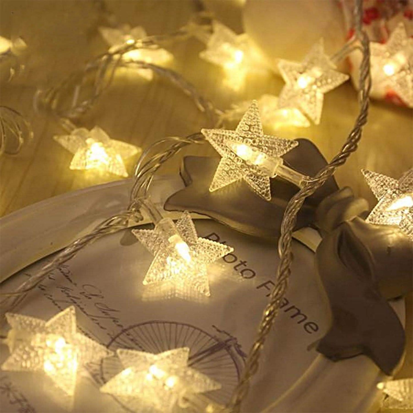 40-LED 13.12FT Star Fairy Lights DailySale