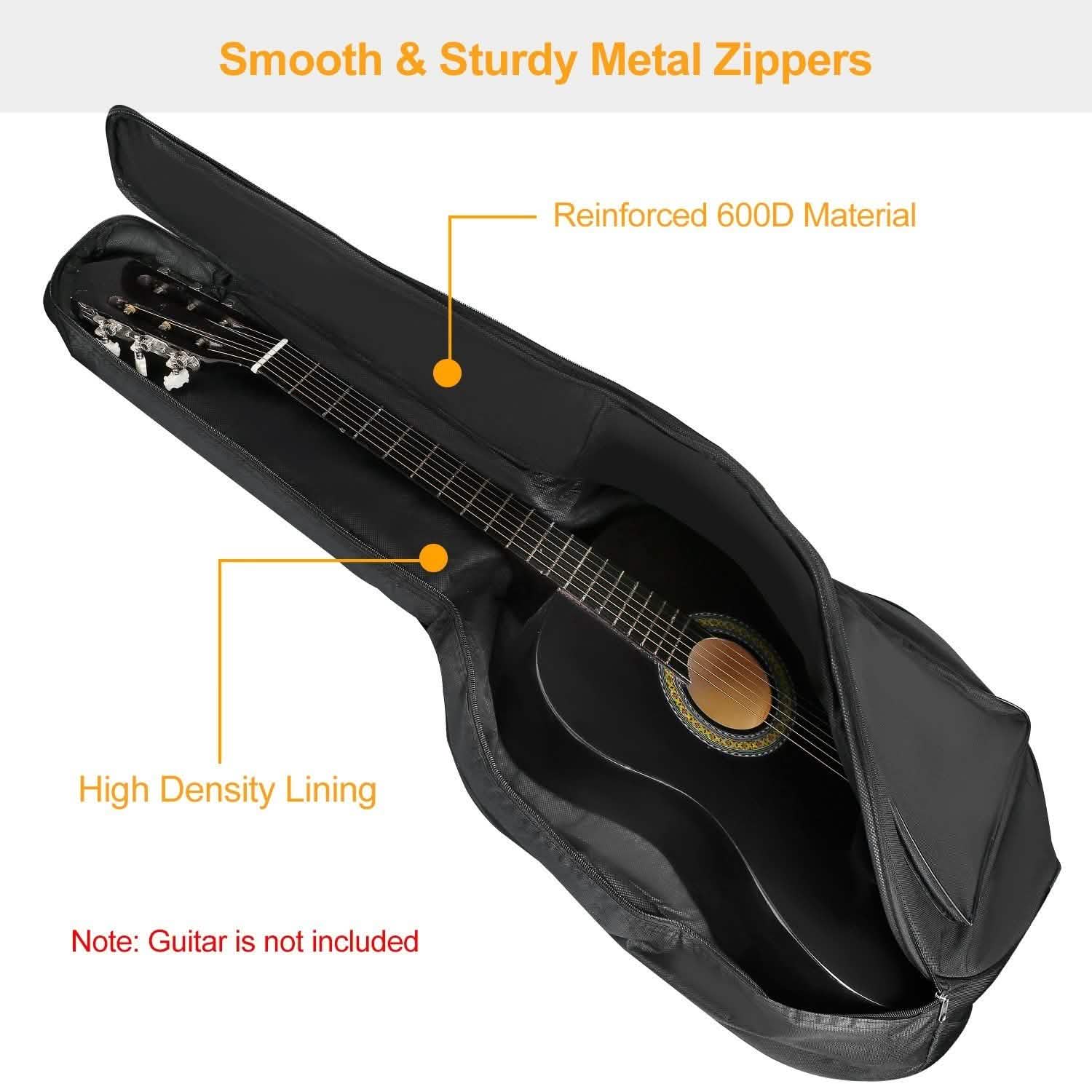 41" 5mm Thick Padded Protective Acoustic Guitar Bag DailySale