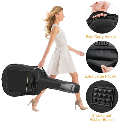 41" 5mm Thick Padded Protective Acoustic Guitar Bag DailySale