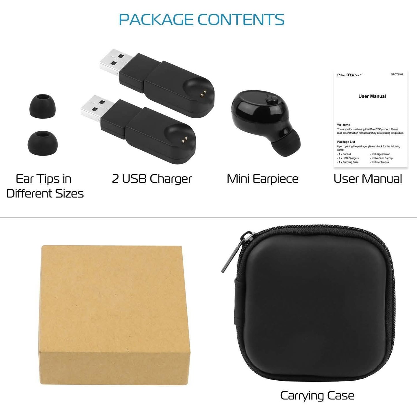 4.1 Magnetic Single Charging Earbuds DailySale