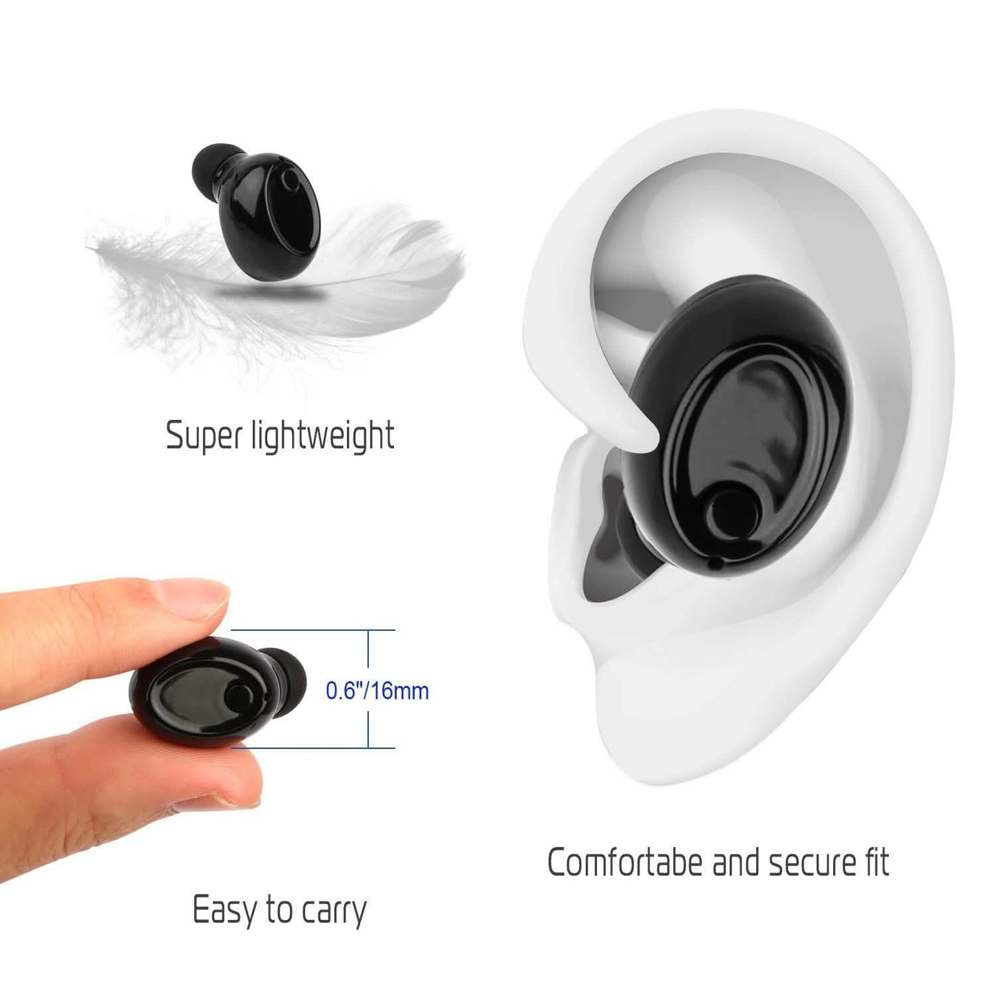 4.1 Magnetic Single Charging Earbuds DailySale