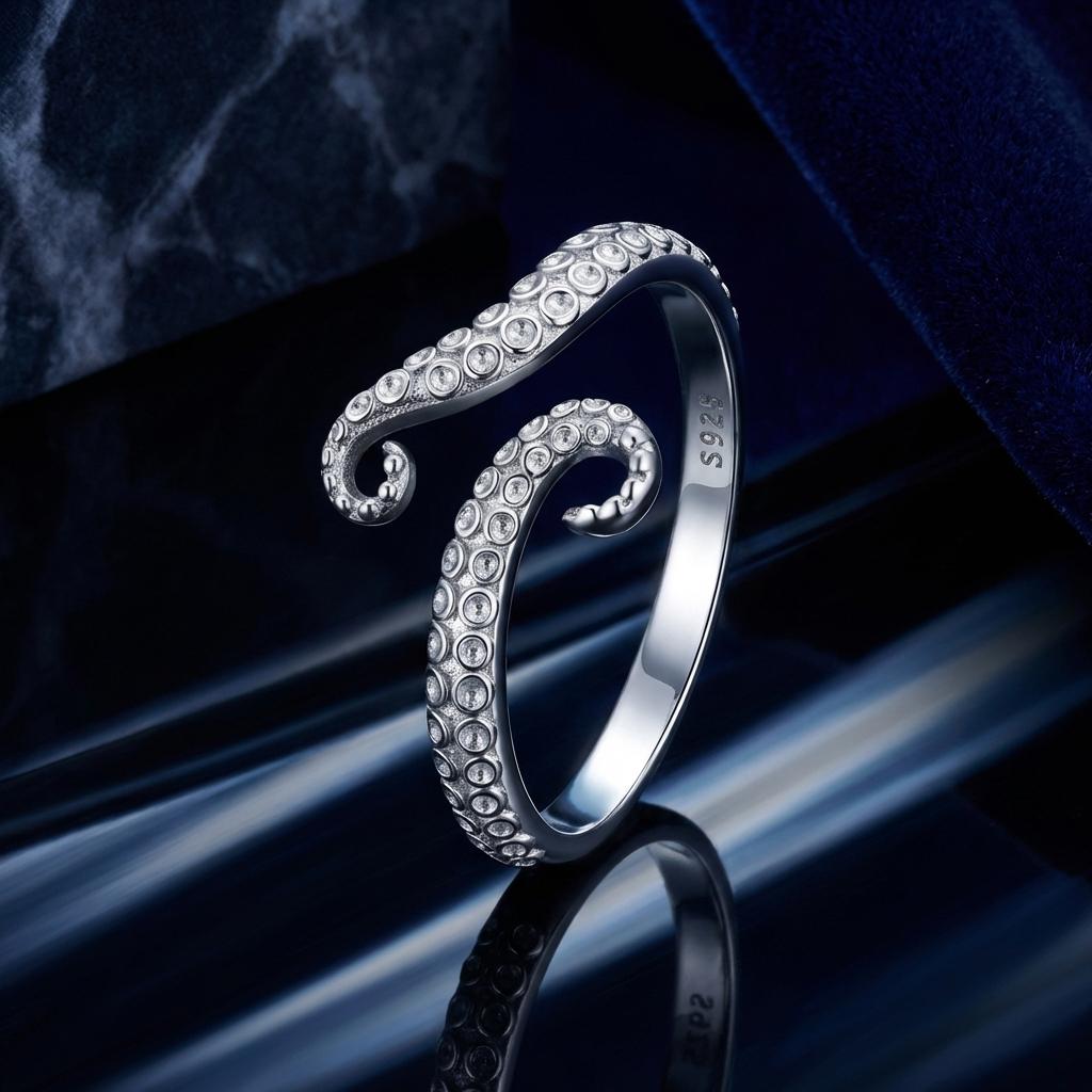 S925 Sterling Silver 0.2cm Platinum Plated Ring Bids.com