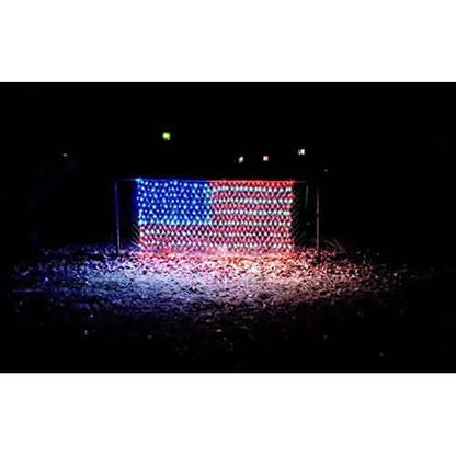 420 LED American Advanced Flag String Lights DailySale