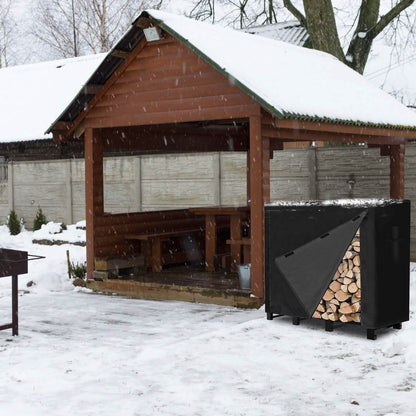420D Oxford Fabric Firewood Rectangular Log Rack Cover DailySale