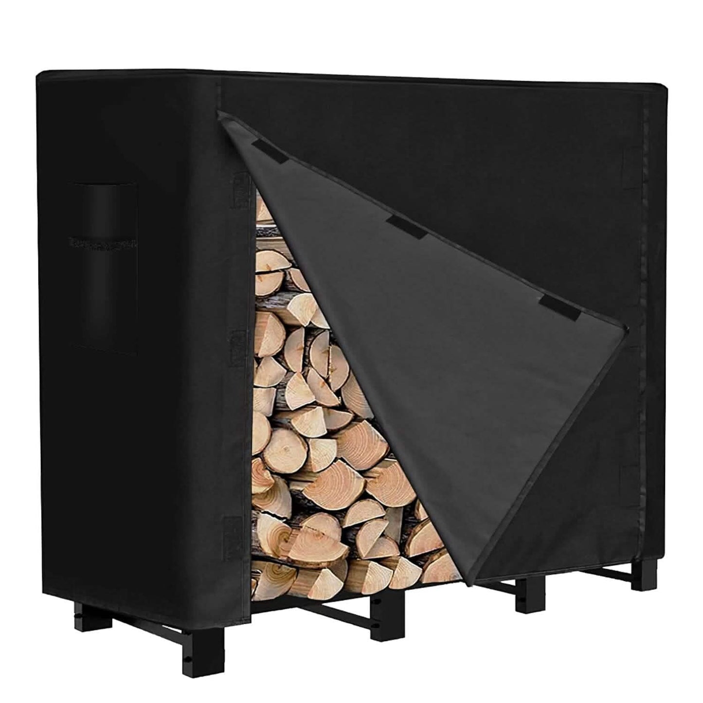 420D Oxford Fabric Firewood Rectangular Log Rack Cover DailySale