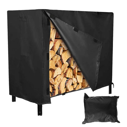 420D Oxford Fabric Firewood Rectangular Log Rack Cover DailySale