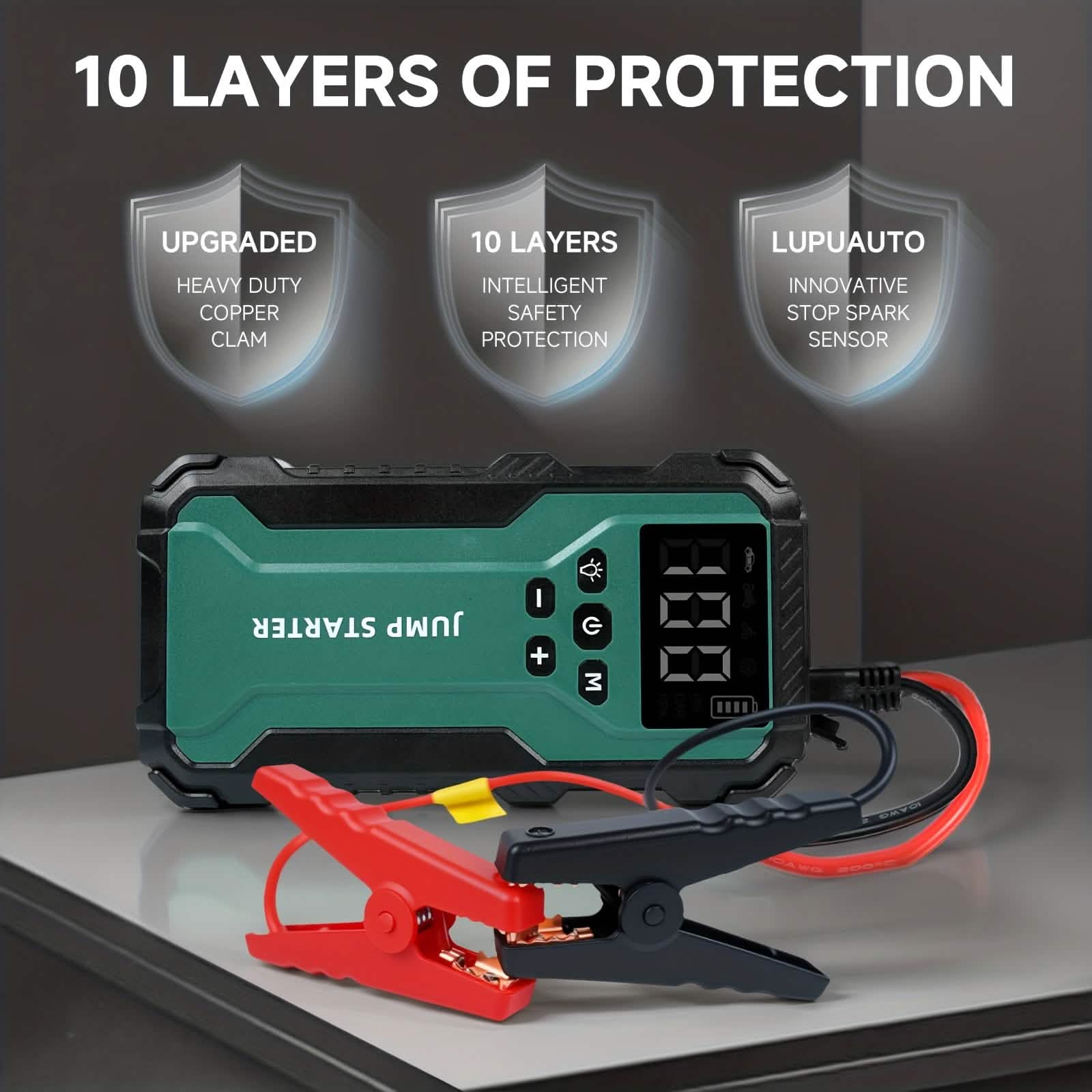 7-in-1 Emergency Car Power Supply Starter & Air Pump DailySale