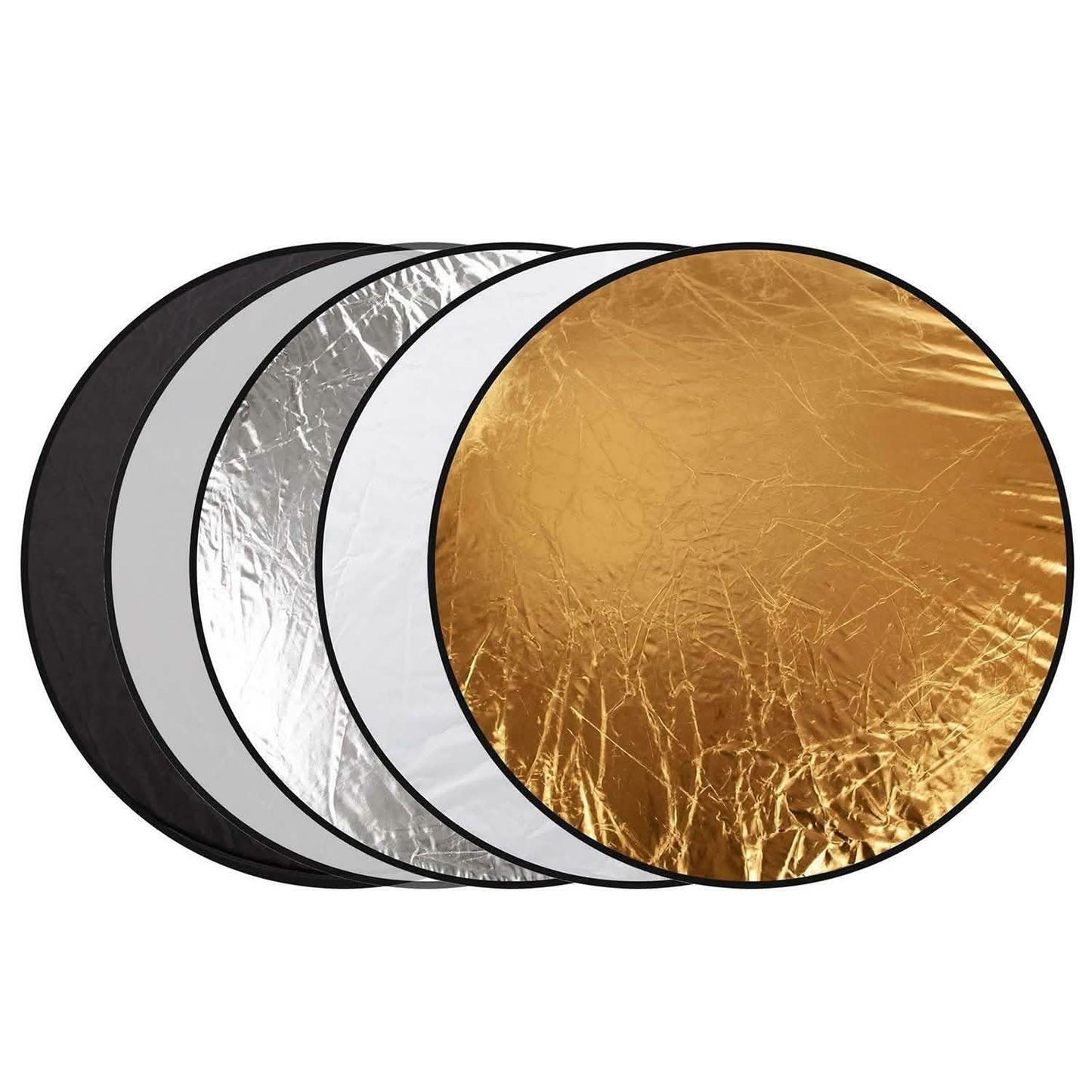 42.5" 5 In 1 Photography Round Light Collapsible Reflector DailySale