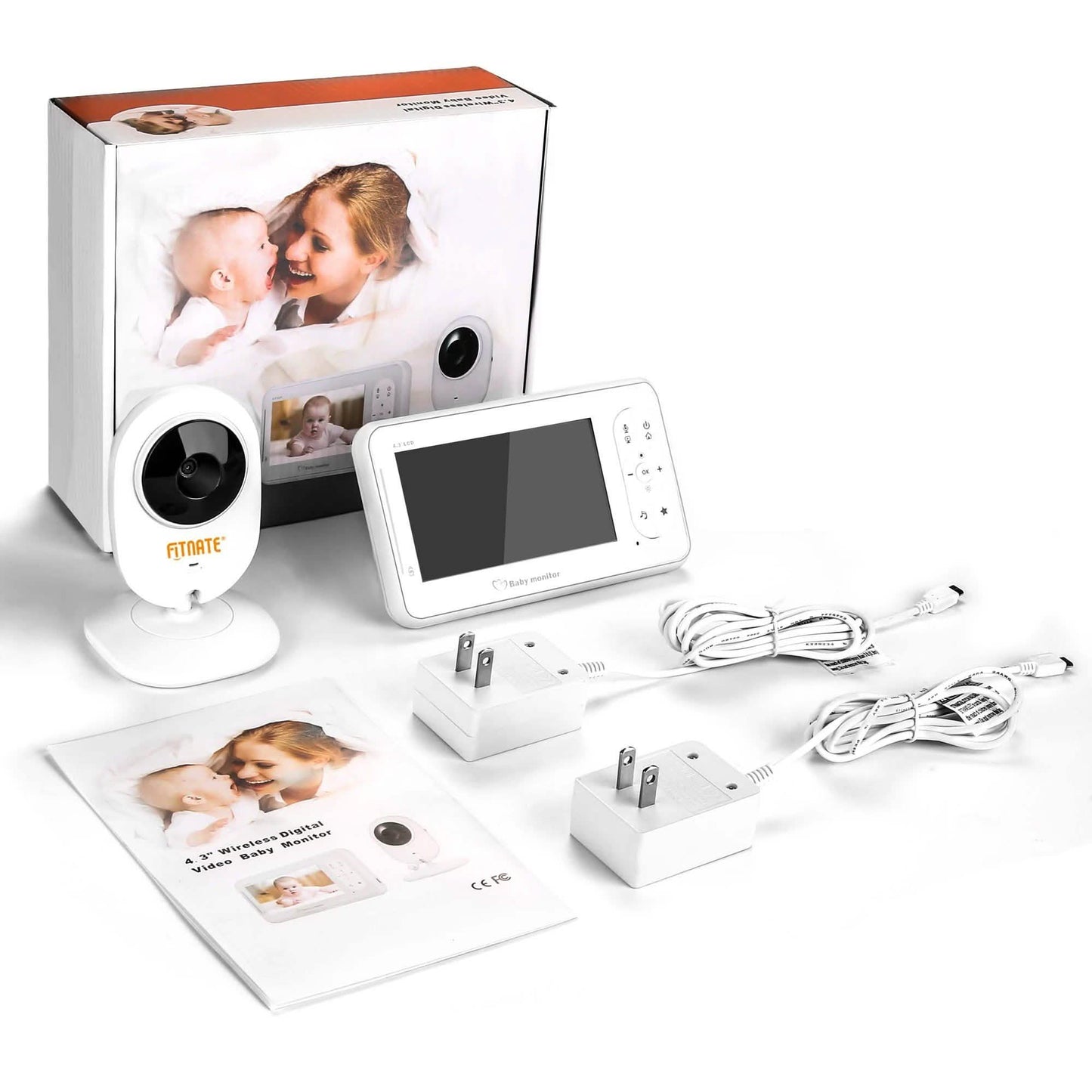 4.3" Baby Monitor 2.4Ghz Wireless Camera Video 2-Way Talk DailySale