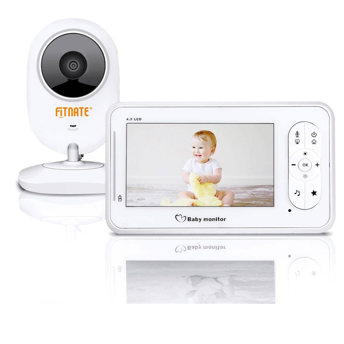 4.3" Baby Monitor 2.4Ghz Wireless Camera Video 2-Way Talk DailySale