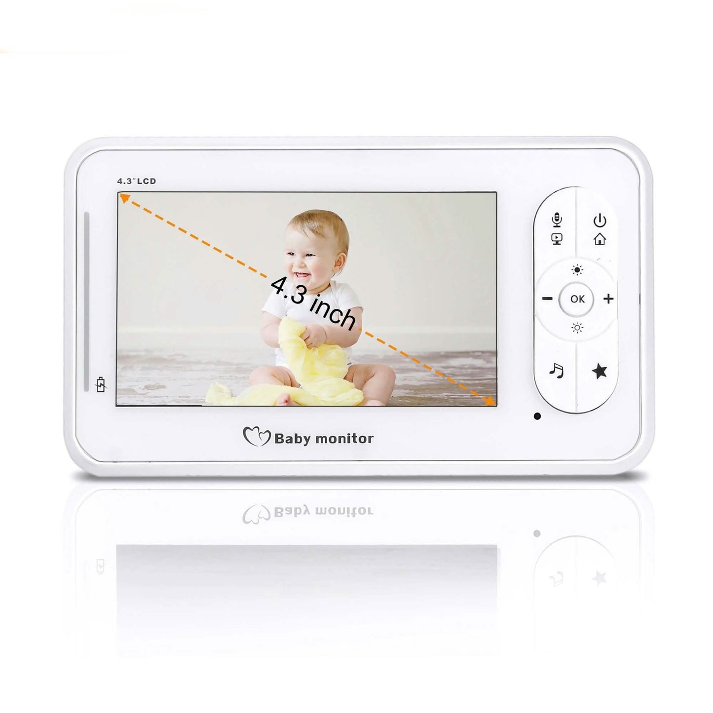 4.3" Baby Monitor 2.4Ghz Wireless Camera Video 2-Way Talk DailySale