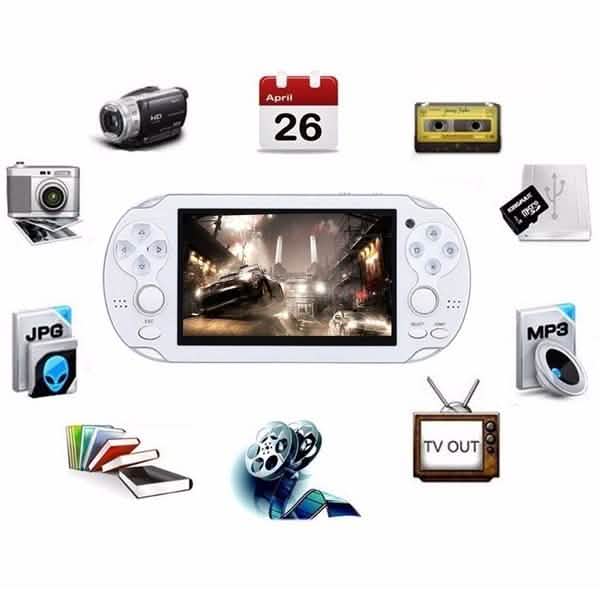 4.3 inch Game Console 3000 Games Built-in Video Camera Retro DailySale