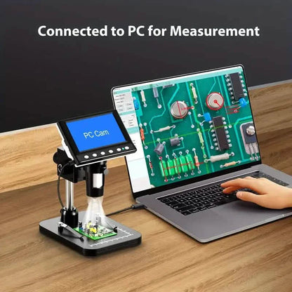 4.3'' IPS LCD Digital Microscope 1000X Magnification Microscope DailySale