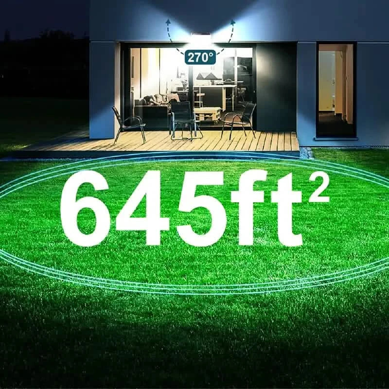 432 LED Solar Garden Wall Lights DailySale