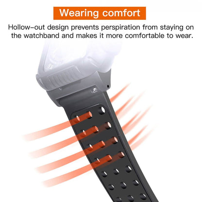 44 MM Full Cover Clear Case Screen Protector with Bands for Apple iWatch 4 and 5 DailySale