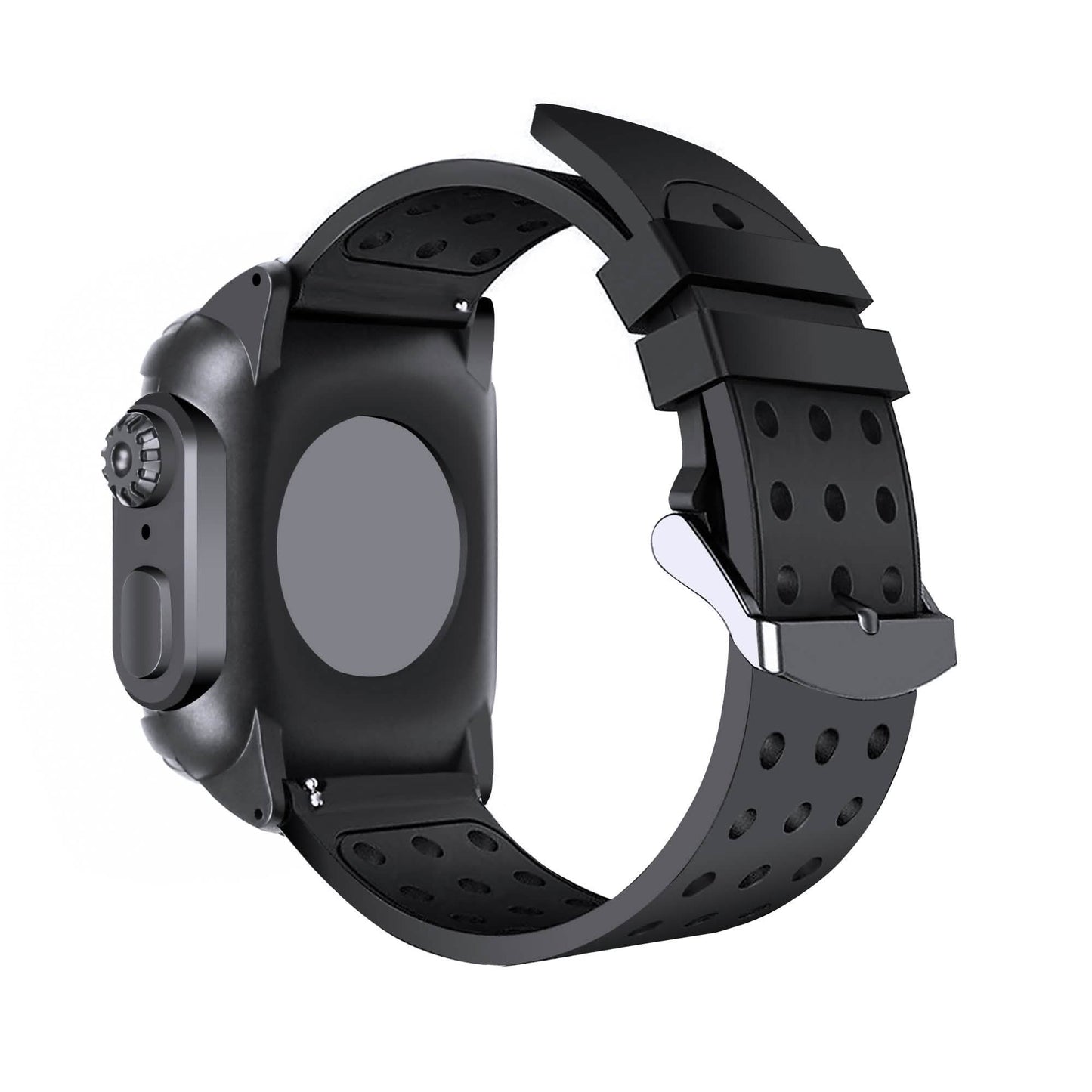 44 MM Full Cover Clear Case Screen Protector with Bands for Apple iWatch 4 and 5 DailySale