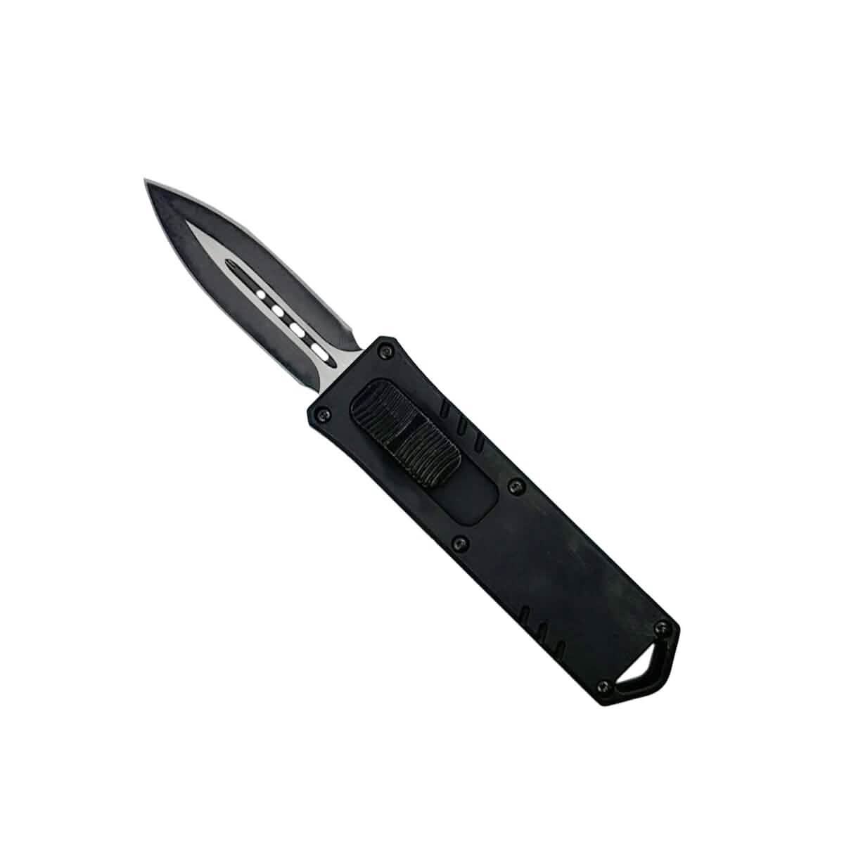 2-Pack: 4.5" Dagger Blade OTF Knife with Belt Clip DailySale