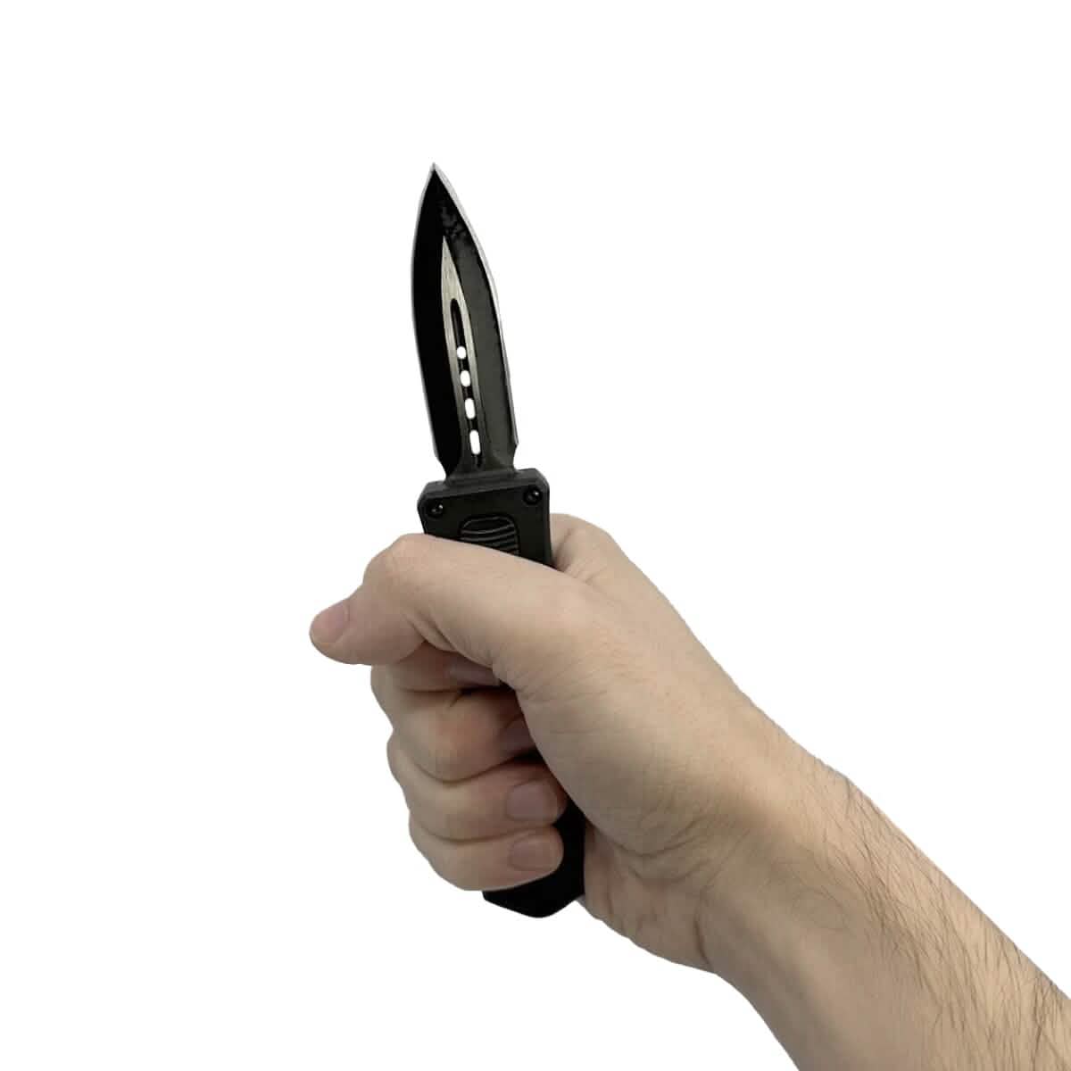 2-Pack: 4.5" Dagger Blade OTF Knife with Belt Clip DailySale