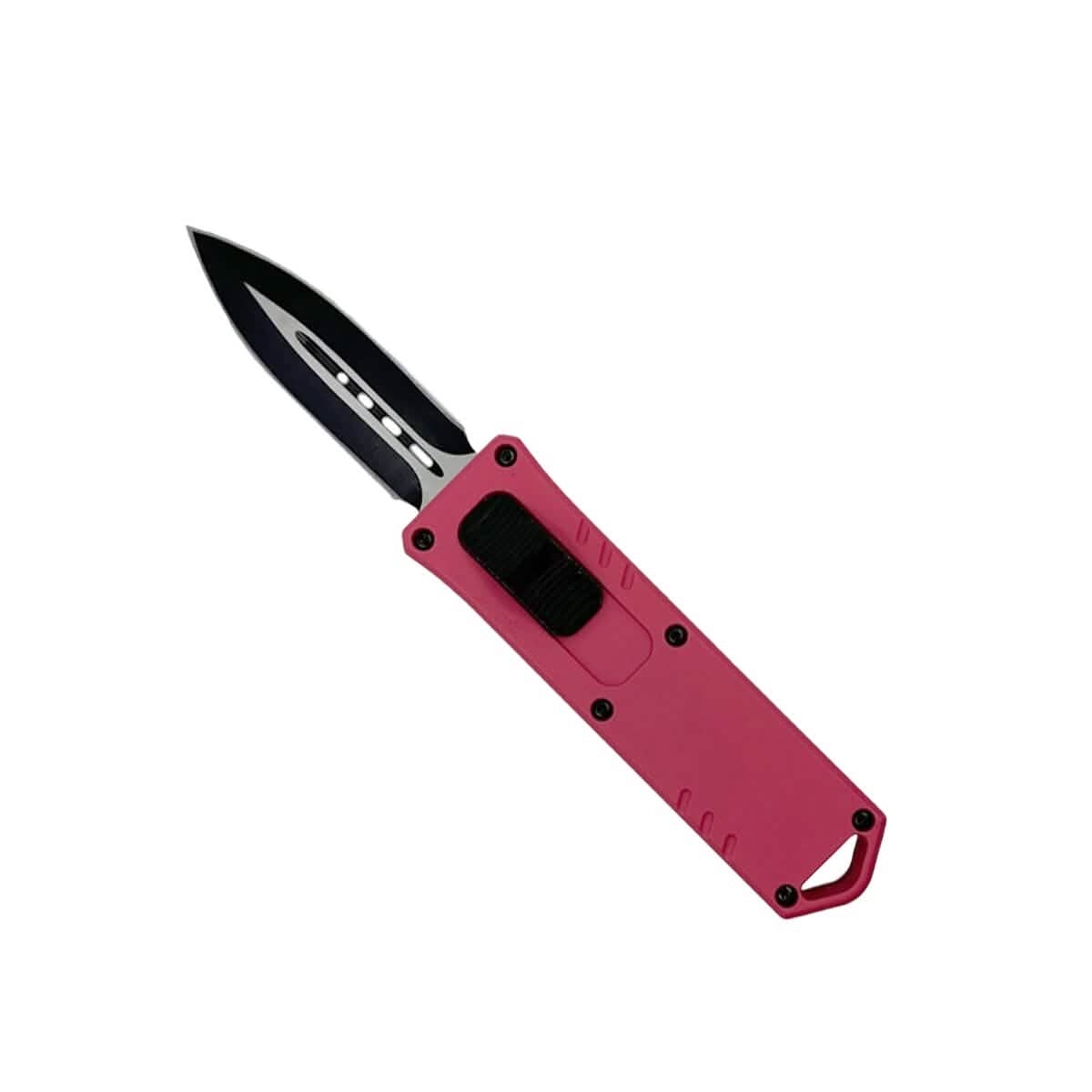 2-Pack: 4.5" Dagger Blade OTF Knife with Belt Clip DailySale