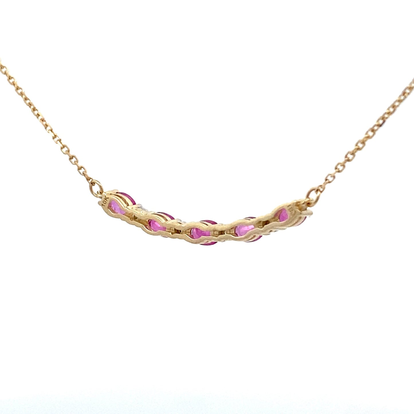 .73ct Ruby Diamond Fashion Pendants 10KT Yellow Gold Bids.com