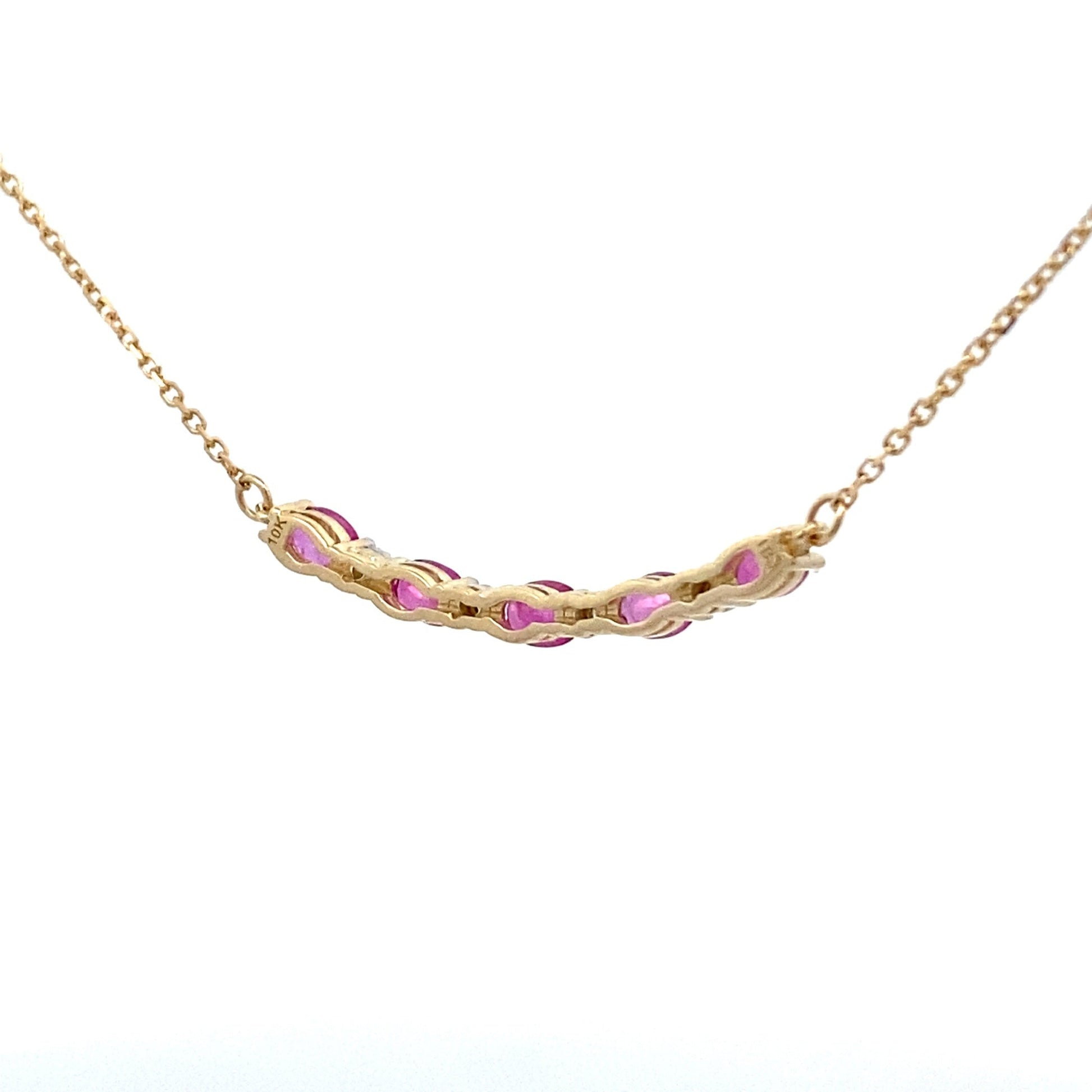 .73ct Ruby Diamond Fashion Pendants 10KT Yellow Gold Bids.com