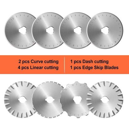 45mm Rotary Cutter Set with 8 Replacement Blades DailySale