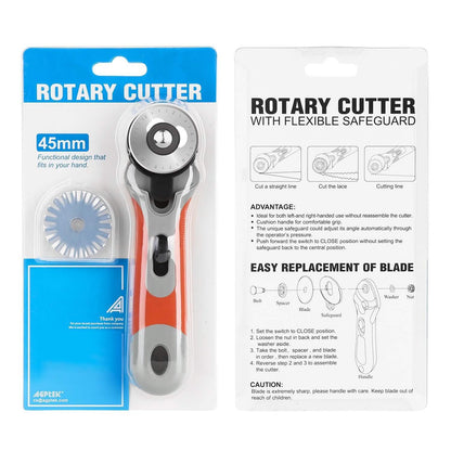 45mm Rotary Cutter Set with 8 Replacement Blades DailySale