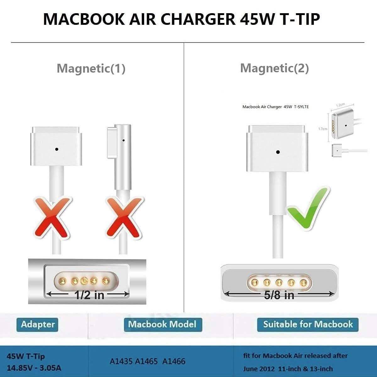 45W Magnetic T-Type Charger DailySale