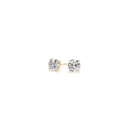 1/2 cttw Lab Grown Round Diamond Stud Earrings 14k Yellow Gold (G/VS2) Bids.com