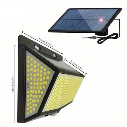 468 LED Solar Motion Sensor Security Outdoor Light DailySale