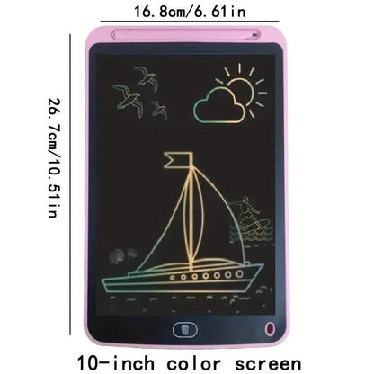 Digital LCD Writing Tablet with Stylus Pen – Reusable Wipeable Dry-Erase Doodle & Drawing Board DailySale