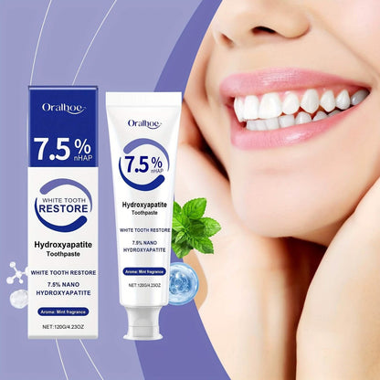 Hydroxyapatite Toothpaste – 7.5% NHAP, Whitening Mint, Gentle Teeth & Mouth Care DailySale