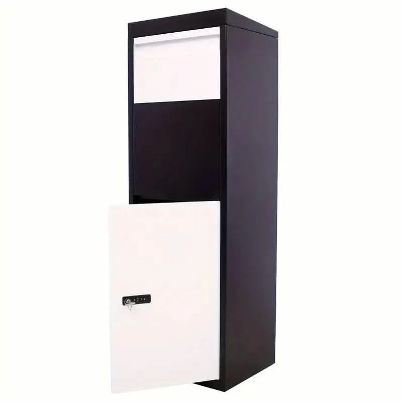 Galvanized Steel Parcel Mailbox w/Code Lock & Mounting Hardware DailySale