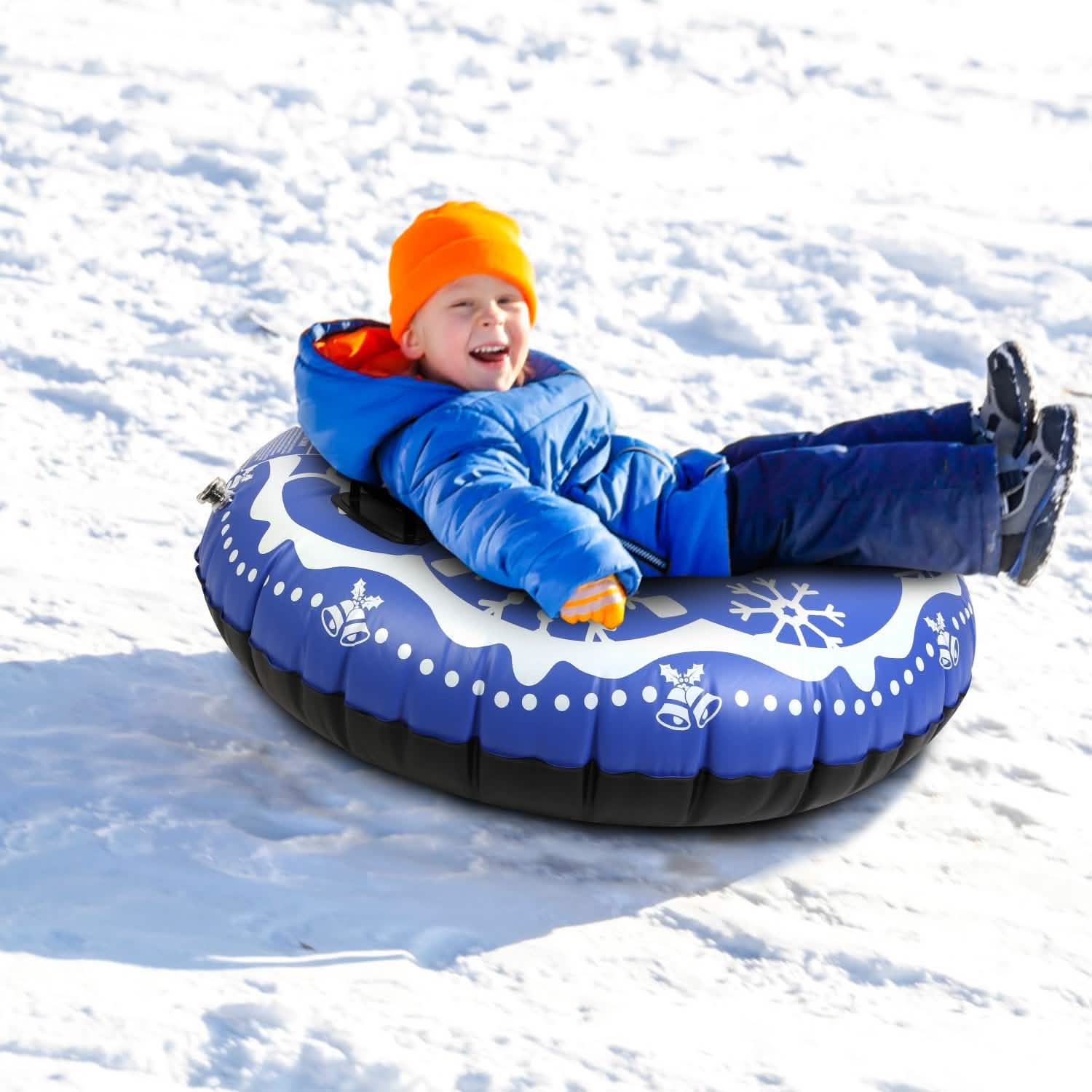 47-Inch Inflatable Snow Tube DailySale