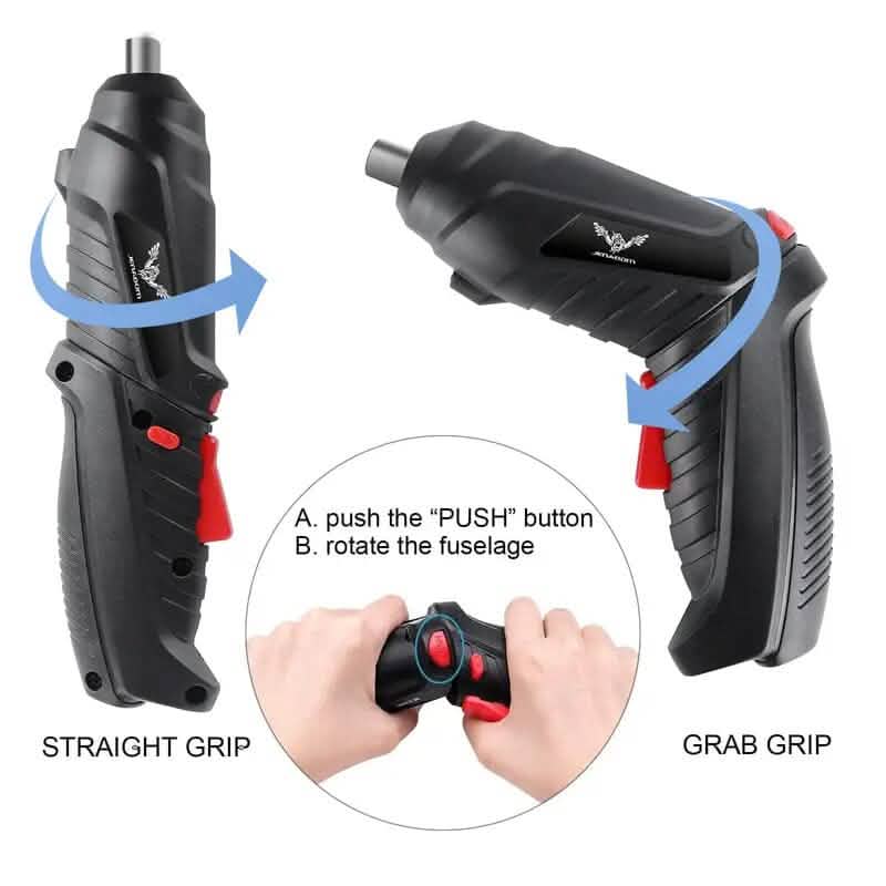 47-Piece Set: 3.6V Mini Household Electric Drill Power Tools DailySale
