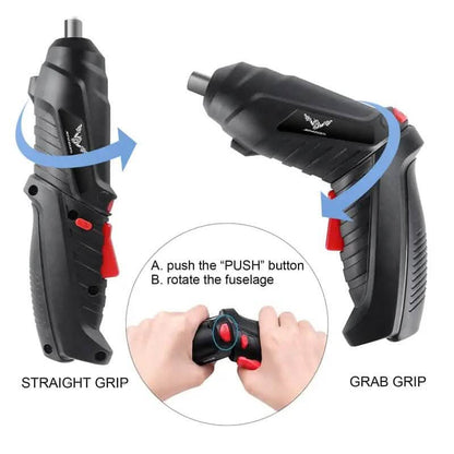 47-Piece Set: 3.6V Mini Household Electric Drill Power Tools DailySale