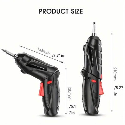 47-Piece Set: 3.6V Mini Household Electric Drill Power Tools DailySale