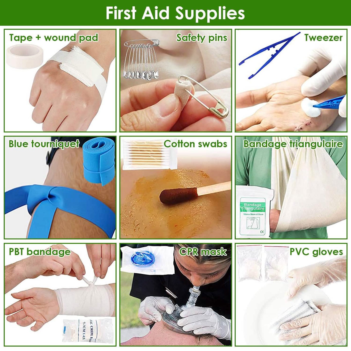 47-Pieces: Emergency Survival Kit EDC Gear Equipment Tool with Pouch DailySale