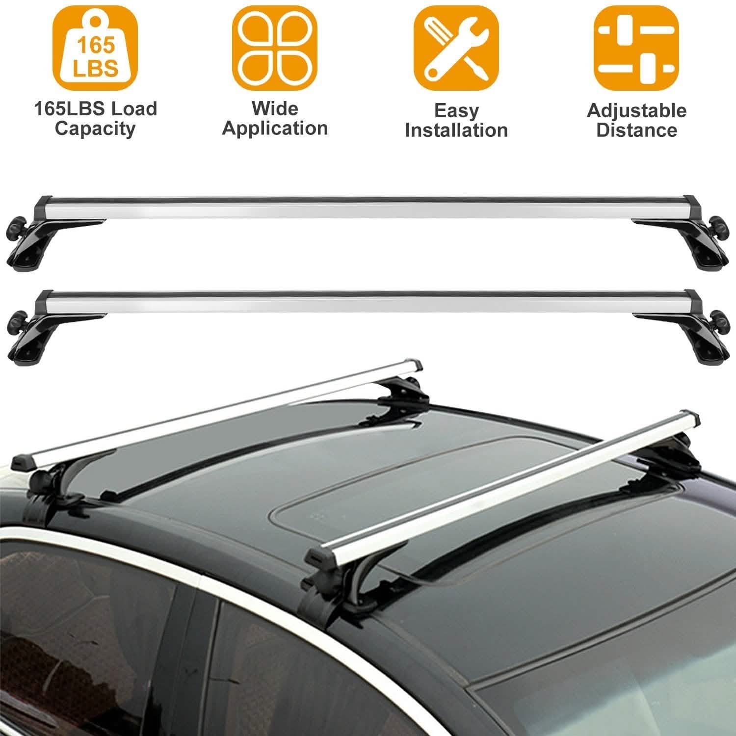 47.24-Inch Universal Top Roof Rack Cross Bar DailySale