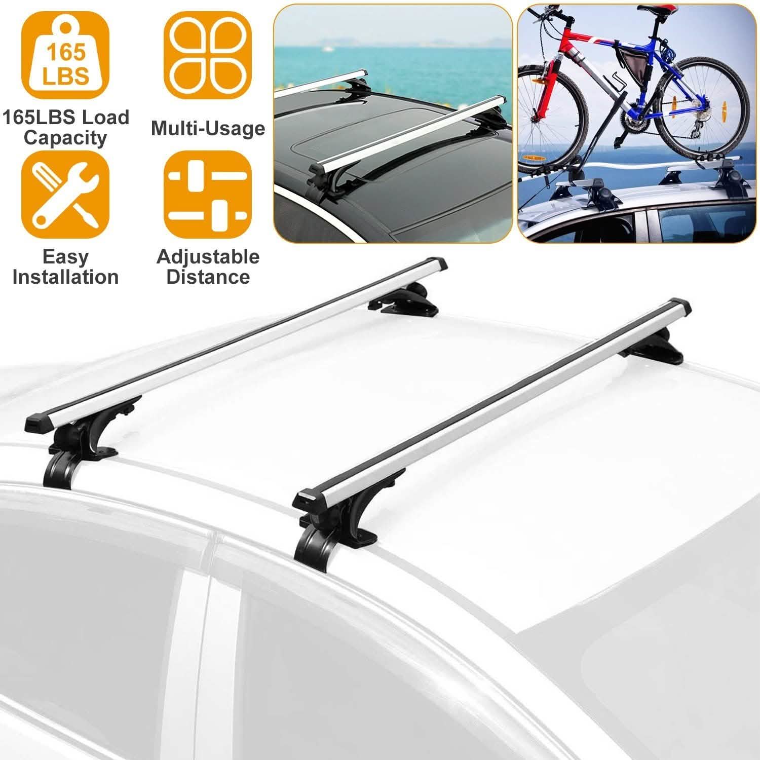 47.24-Inch Universal Top Roof Rack Cross Bar DailySale