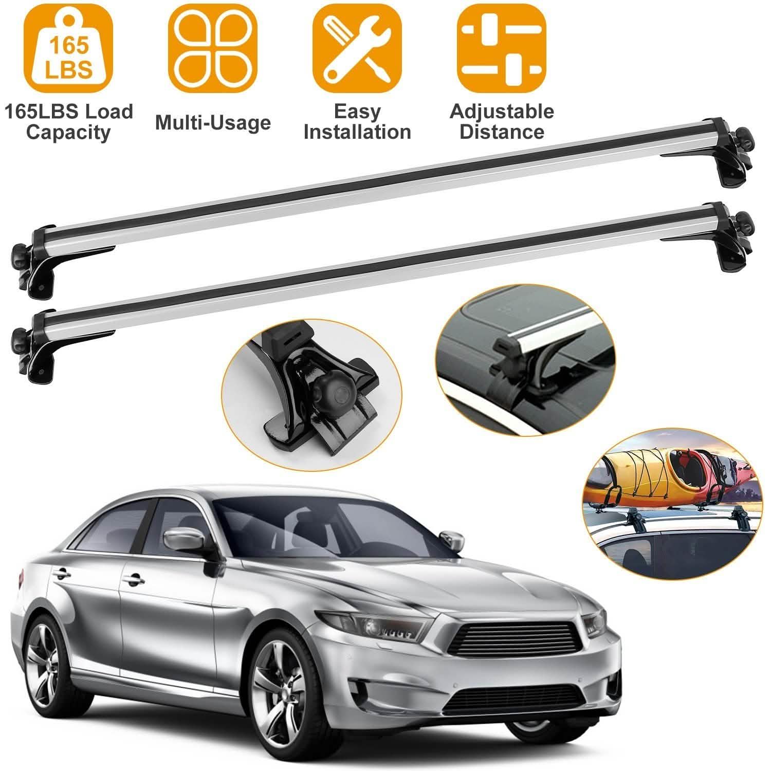 47.24-Inch Universal Top Roof Rack Cross Bar DailySale