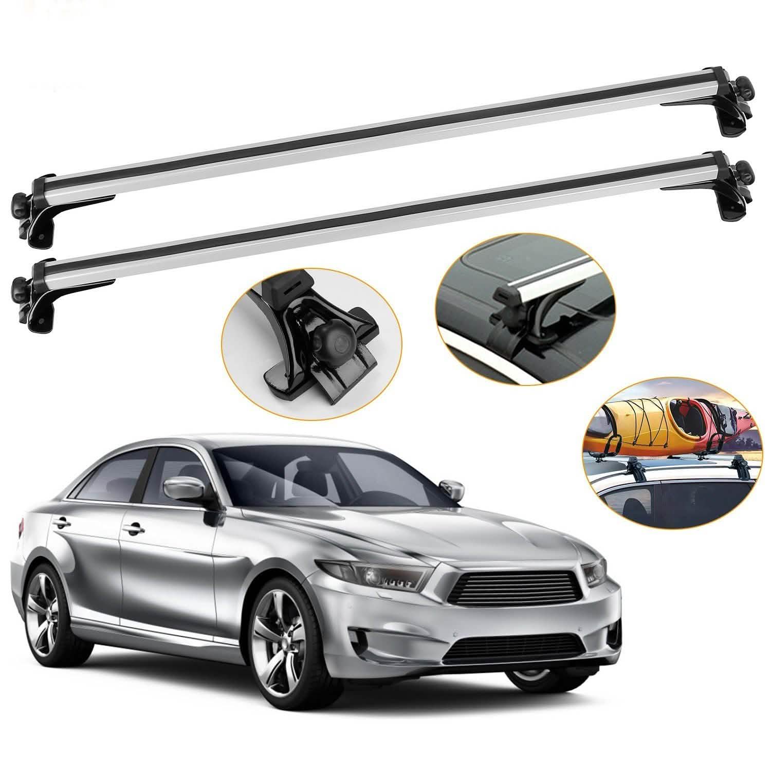 47.24-Inch Universal Top Roof Rack Cross Bar DailySale