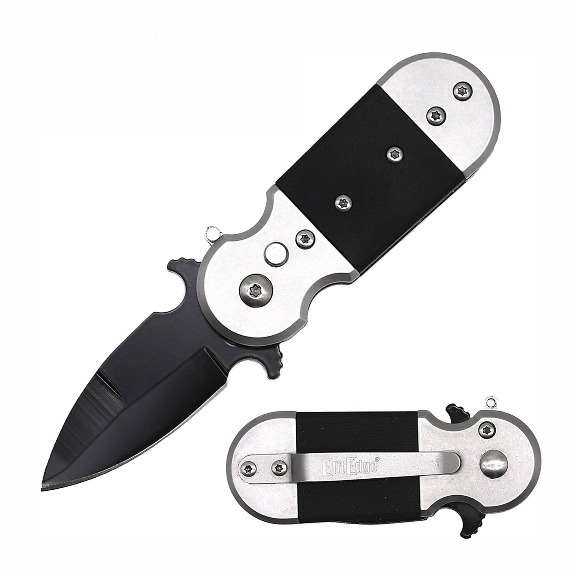 2-Pack: 4.75" Automatic Knife with Safety Lock DailySale