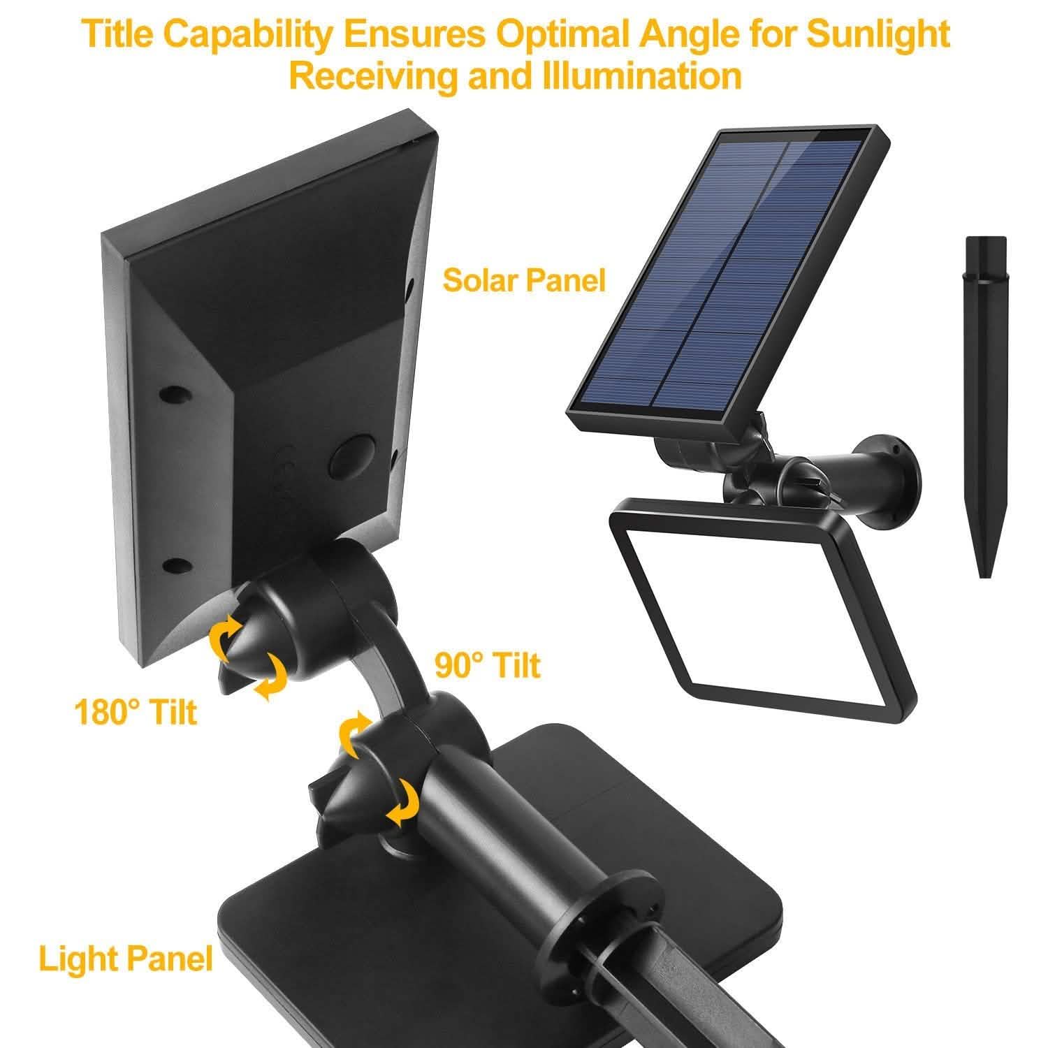 48 LED Solar Spotlight Outdoor DailySale