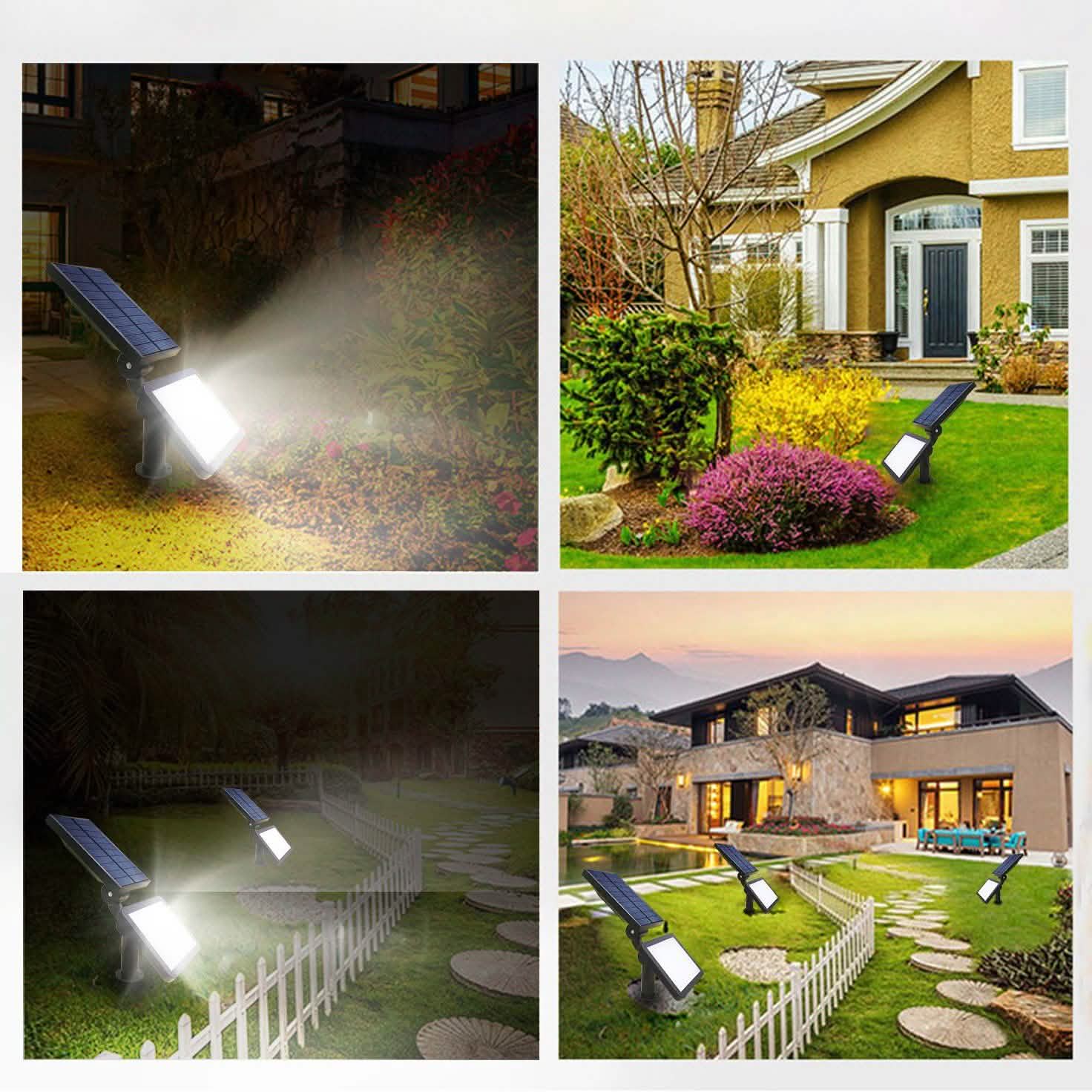 48 LED Solar Spotlight Outdoor DailySale