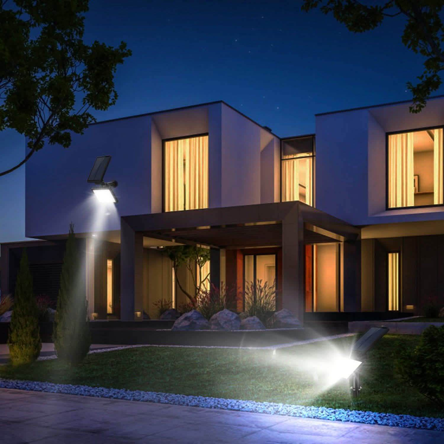 48 LED Solar Spotlight Outdoor DailySale