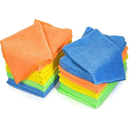 48-Pack: 100% Ring-Spun Cotton Assorted Colors Washcloths DailySale