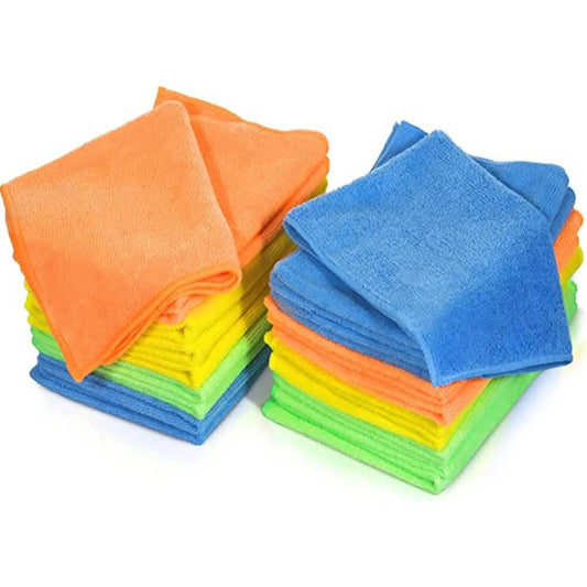 48-Pack: 100% Ring-Spun Cotton Assorted Colors Washcloths DailySale