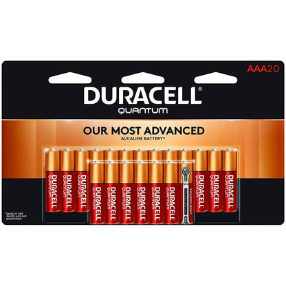 48-Pack: Duracell - Quantum AAA Alkaline Batteries DailySale
